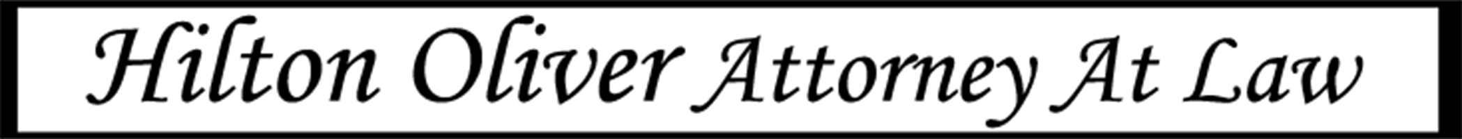 Hilton Oliver Attorney And Counsellor At Law - Logo